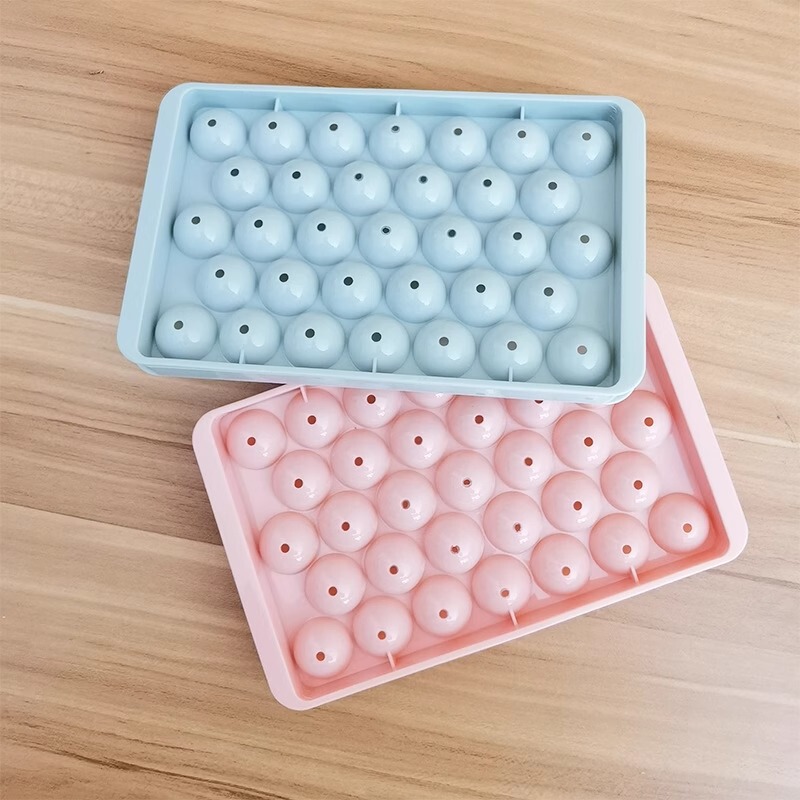 冷凍アイスキューブ型家庭用食品グレードアイスボール製氷皿アイスボックス自家製丸型ソフトシリコン商業用氷保管庫|undefined