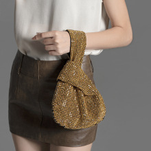 欧美跨境女包手提包闪亮水钻手工包手拿晚宴包外贸女包小包