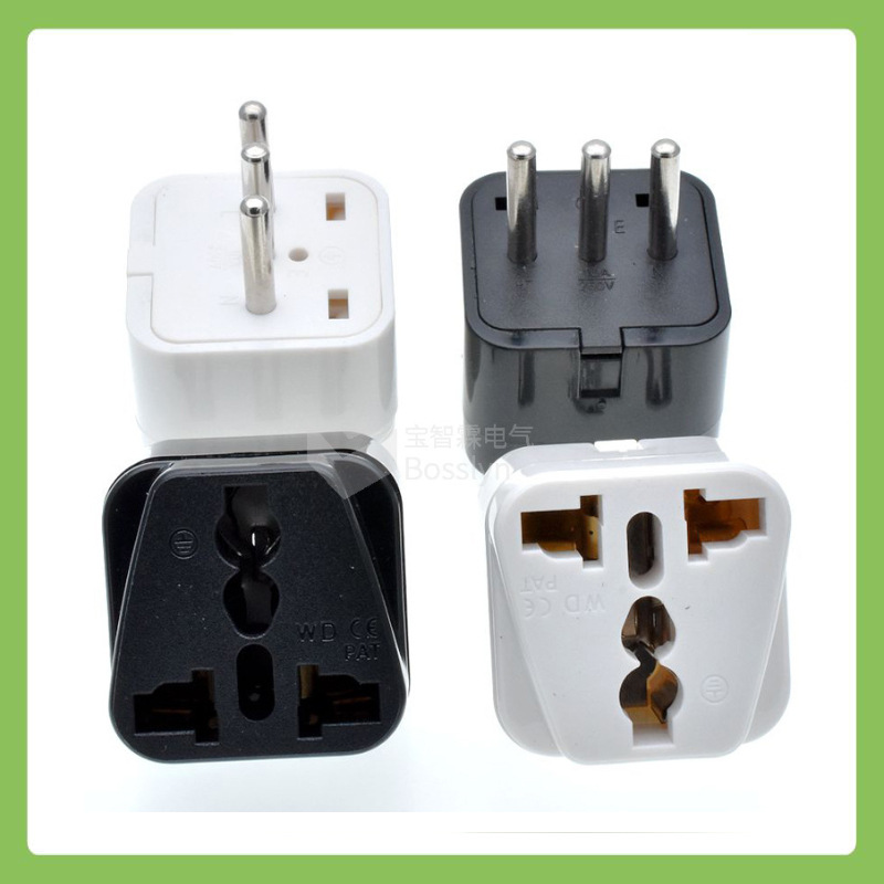 宝智霖供应意大利多功能转换插头 乌拉圭旅游手机电脑充电转接头