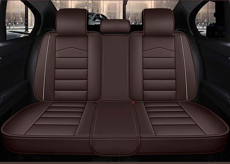 21 Years New All-Inclusive Full Leather Cartoon Four-Season Universal Car Cushion Seat Cover Manufacturer Wholesale