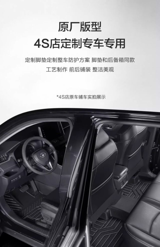 Applicable to Toyota RongFang rav4 Foot Pad 09-2024 rav4 Encircling Double Engine E Bag Threshold tpe Old Car
