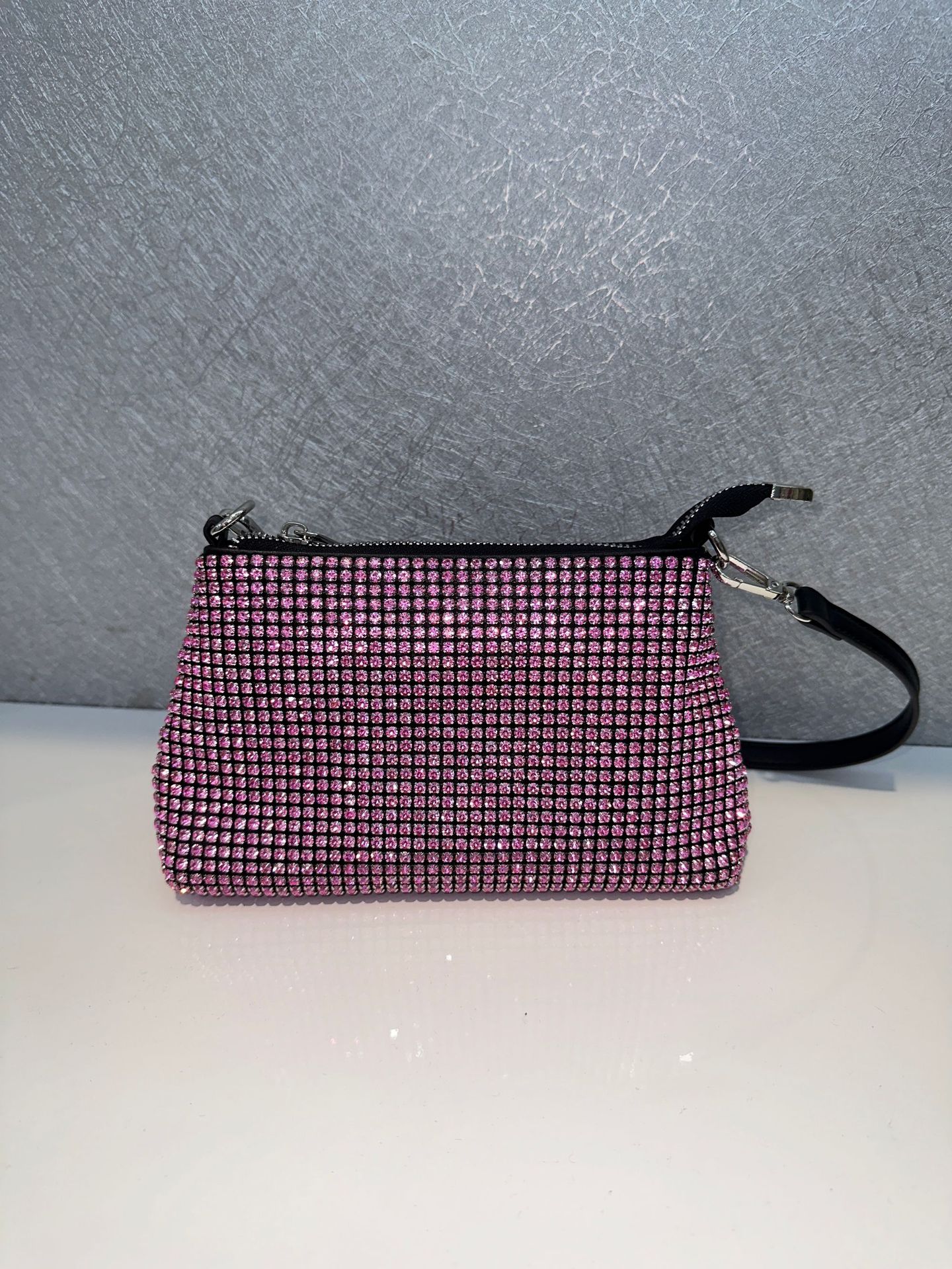 大王水ドリルのカバンの女性2024の新型の晩餐のカバンのフルドリルの手はわきの下のカバンを持ってダイヤモンドの高級感を入れます。