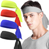 Tennis street sports headband suitable for men and women, elastic scarf for gym, hair accessory, European style, absorbs sweat and smell, wholesale