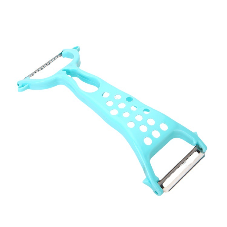 Rallador de doble cabeza, pelador de manzanas, cuchillo pelador de frutas, rallador de verduras, rallador de melón