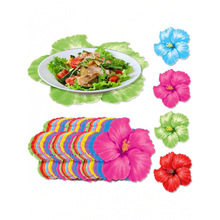 Y 23603 Hawaiian Flower Disposable Placemat �����Ļ�һ���Բ�