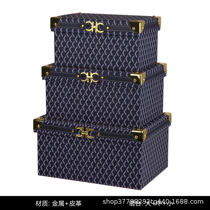 Blue storage box