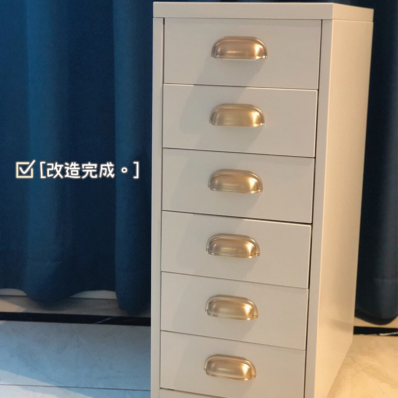 Semi-Circular 64 drawer shell handle Nordic style gold cabinet door handle simple Mediterranean American small single hole Semi-Circular 64 drawer shell handle Nordic style gold cabinet door handle simple Mediterranean American small single hole