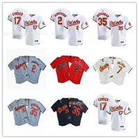 Внешняя торговля оптовая продажа бейсбольной формы Orioles Джерси Orioles 2 # 35 # РУТШМАН № 17