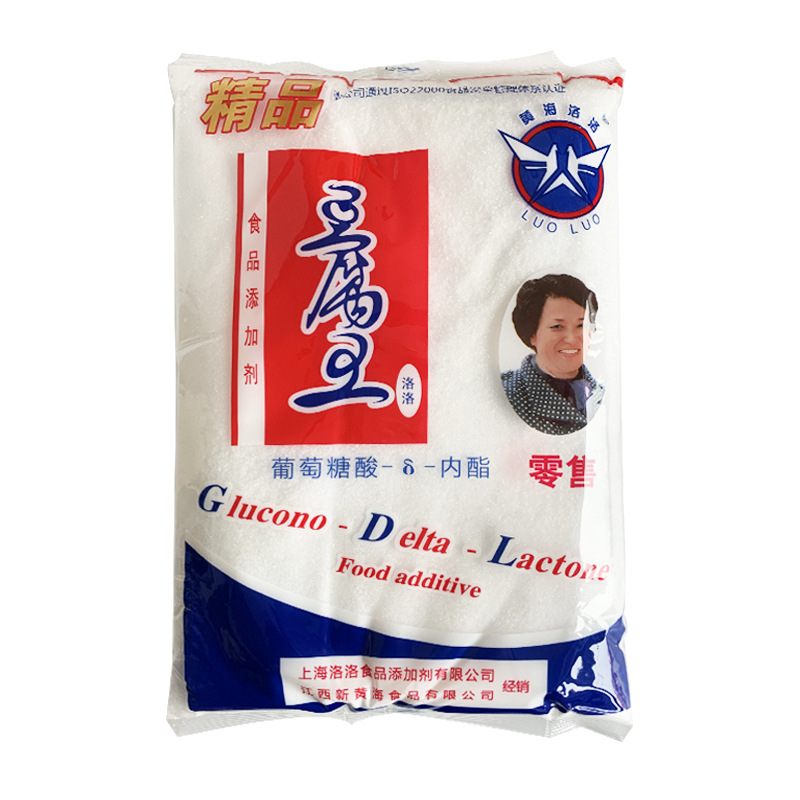 黄海洛洛豆腐王内酯 1千克*10袋 葡萄糖内酯食用豆花豆腐脑凝固剂