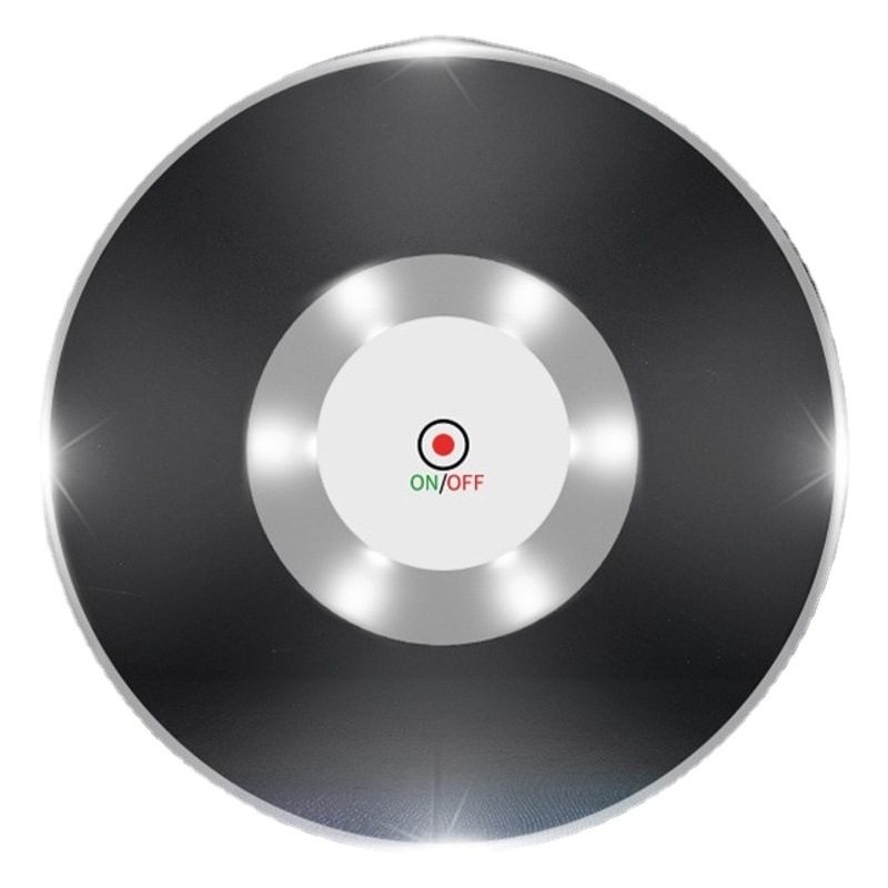 Venta al por mayor acrílico luminoso Coaster colorido Coaster coche atmósfera base LED luminoso botella pegatina barra de luz