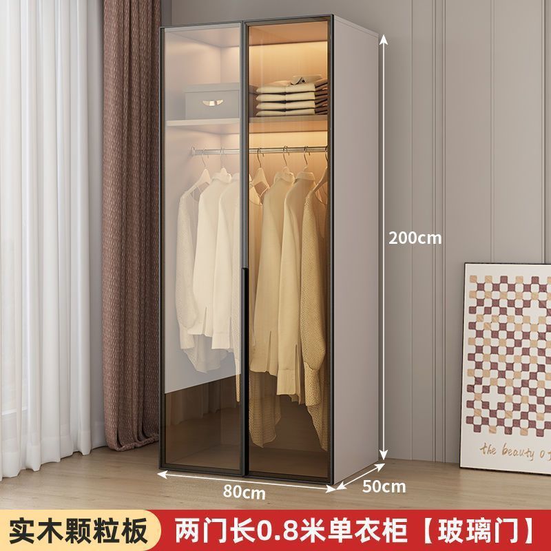 寝室は部屋を借りてエコボードの全実木たんすを借りて、ドアを開ける家庭用の簡単な厚いバックボードの多くの仕事を深めている|undefined