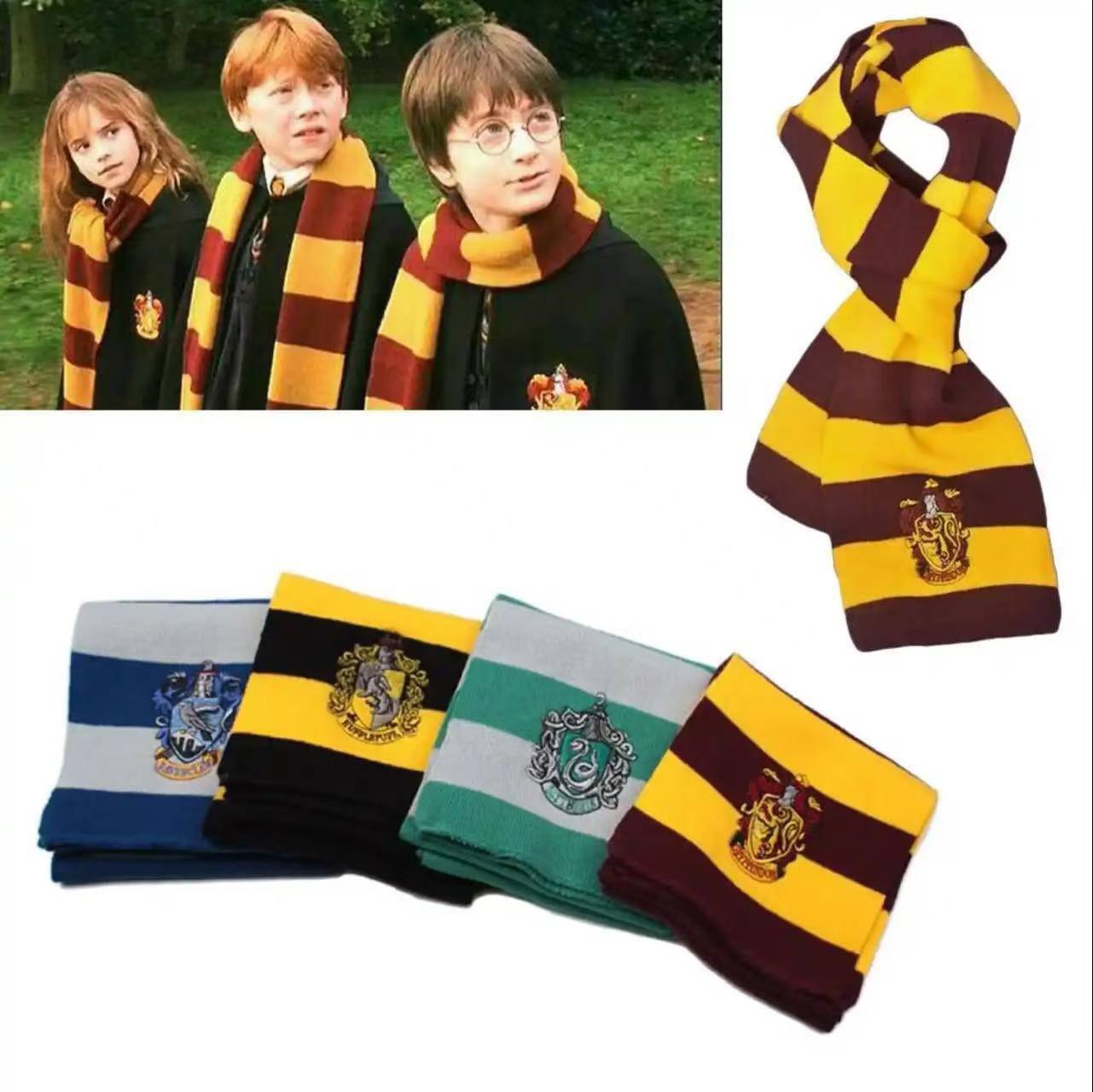 Harry Potter scarf peripheral scarf Harry scarf Slytherin scarf…