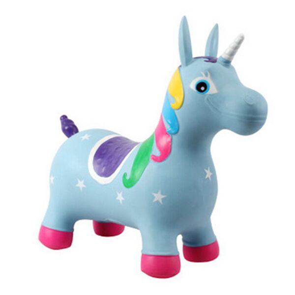 Colorful painted inflatable toy for jumping