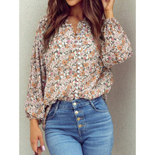 B 40134 Flower print sun protection chiffon top ����ӡ����ɹ