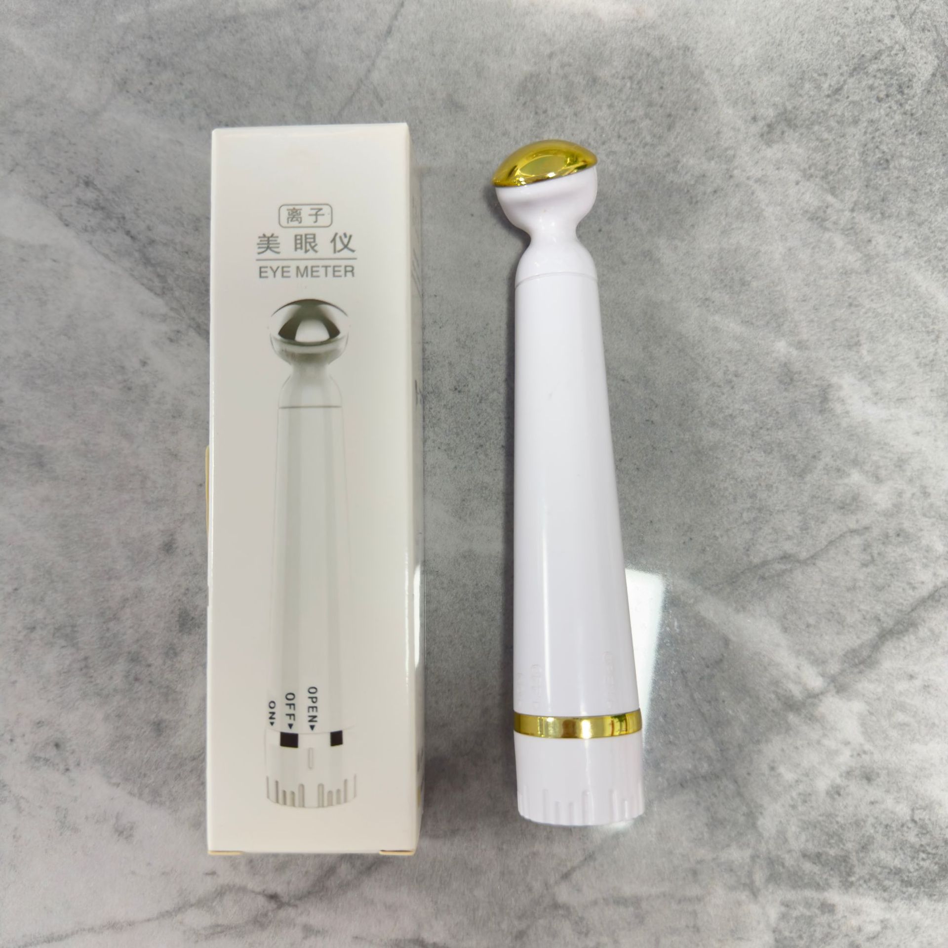 Dispositivo de belleza ocular superventas transfronterizo, masajeador de ojos, dispositivo de belleza para el hogar, aplicador de crema para ojos, lápiz de belleza, mini plancha. image 12