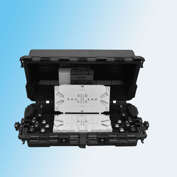 全新料插片式光缆接头盒1分8 1分16