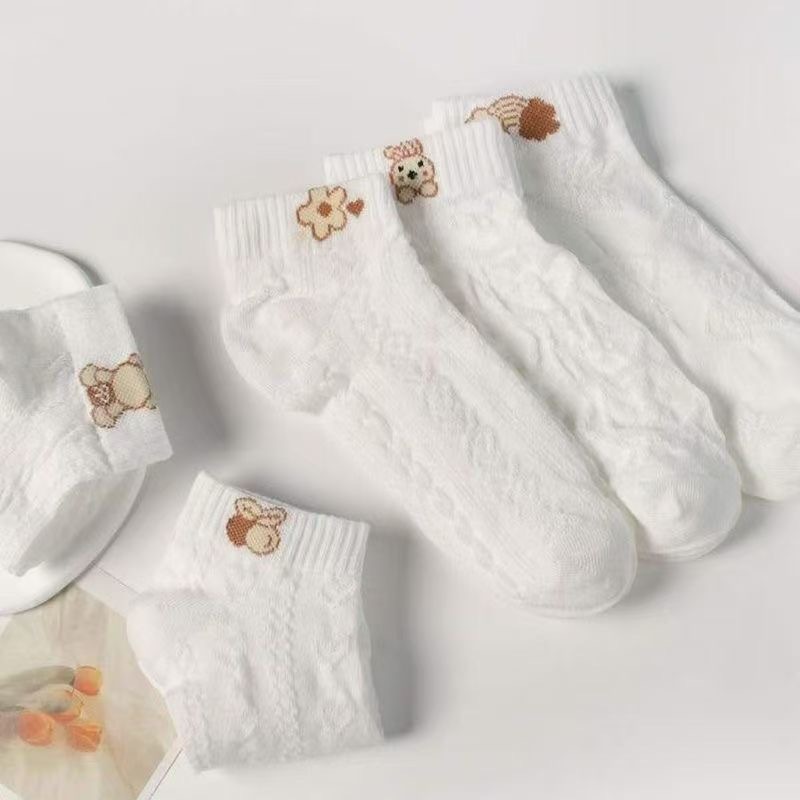 Calcetines de hombre primavera y verano blanco y negro gris calcetines de barco de color sólido calcetines de hombre malla ligera calcetines invisibles calcetines de moda para hombres