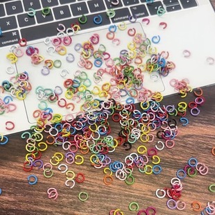 8mm��ɫ�F�|�����Ȧ�_��Ȧ耳�Ȧ�ֹ������B��Ȧ DIY�Ʒ���