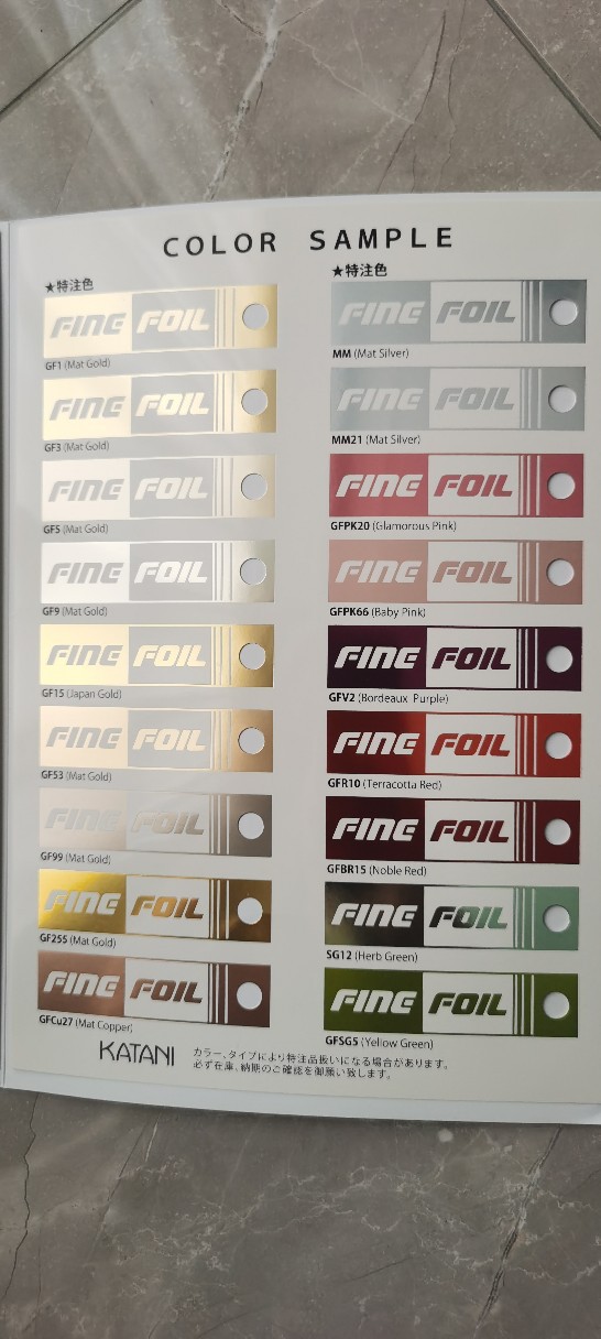 FINEFOIL�̽�ֽ �ձ���������ʽ���� �ɴ�����ӡĤ ����ʵҵ����