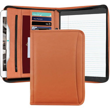 厂家定制A4商务文件夹PU皮多功能文件包仿皮经理夹公文包可加徽标