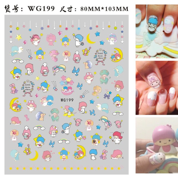 cartoon nail stickers for nails