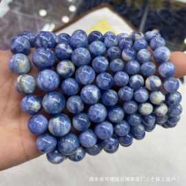 厂家批发 天然巴西蓝晶石手链 成色好 直播货源 睡莲 品质漂亮