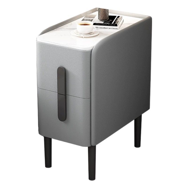 Маленькие ночники для спальни Мини-рок-плита Ультра узкая современная простая прикроватная лампа небольшого размера Роскошный шкафчик Advanced Sense