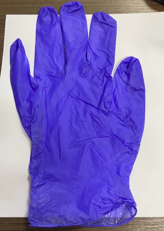 분홍색과 보라색이 없는 복합 니트릴 장갑*소형 S 사이즈-손이 작은 여성용