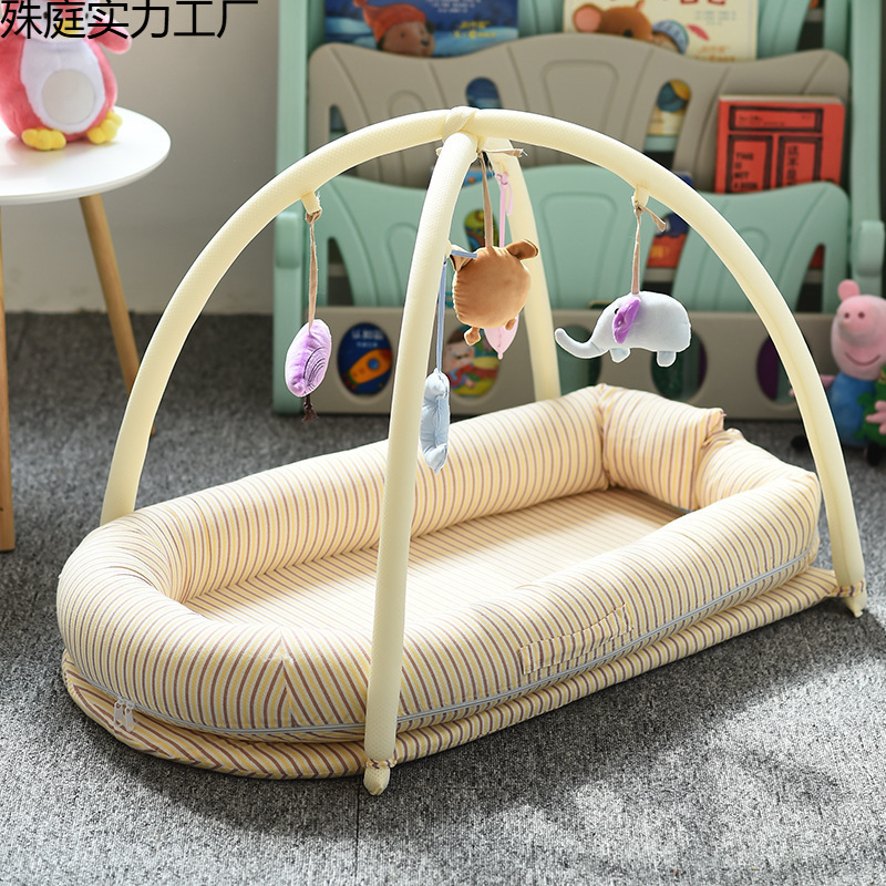 Portable Mobile Bed-In-Bed Baby Baby Sleeping Bed Multi-Functional Infant Bionic Bed Cradle Bed Direct Sale