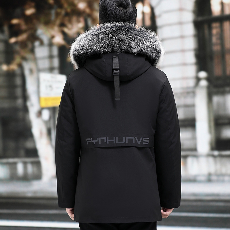 Simba black + Snow Rabbit liner + snowflake fur collar