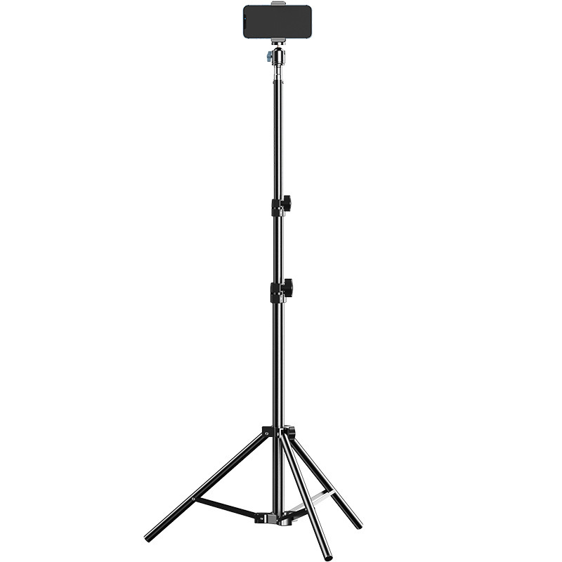 Soporte para teléfono móvil, cámara, trípode universal, video, soporte para selfies de escritorio, clase en línea, soporte para transmisión en vivo para teléfono móvil perezoso