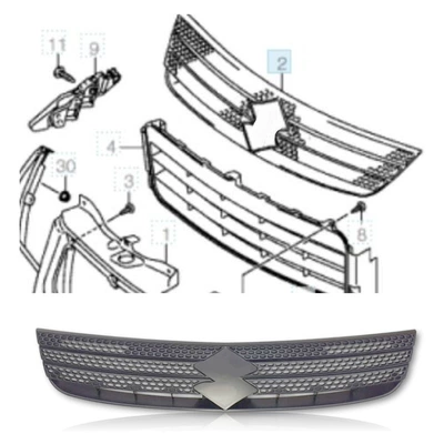 Grille Accessories 7174179J000Cb – Zhongwang