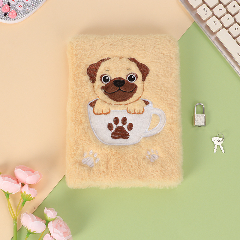 Amazon suministro directo A5 libro de peluche lindo animal estilo caliente cuaderno creativo nuevo estudiante papelería fábrica al por mayor