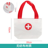 Детская семейная игрушка с аксессуарами для мальчиков и девочек из нетканого материала, реалистичная портативная униформа медсестры, сумка, подарок на день рождения, оптовые продажи