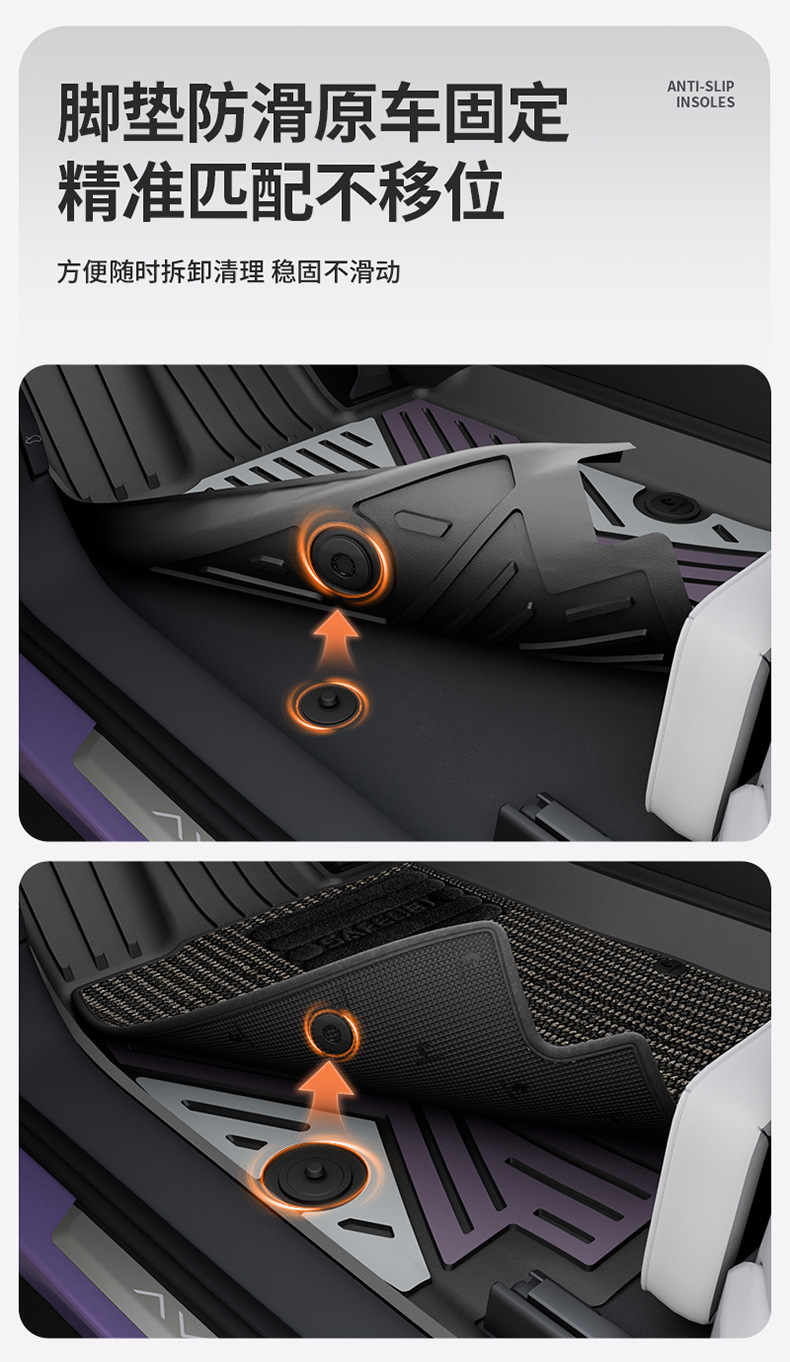 Suitable for the 2026 new model Avita 06 07 12, custom-made colorful TPE car floor mats and trunk mat