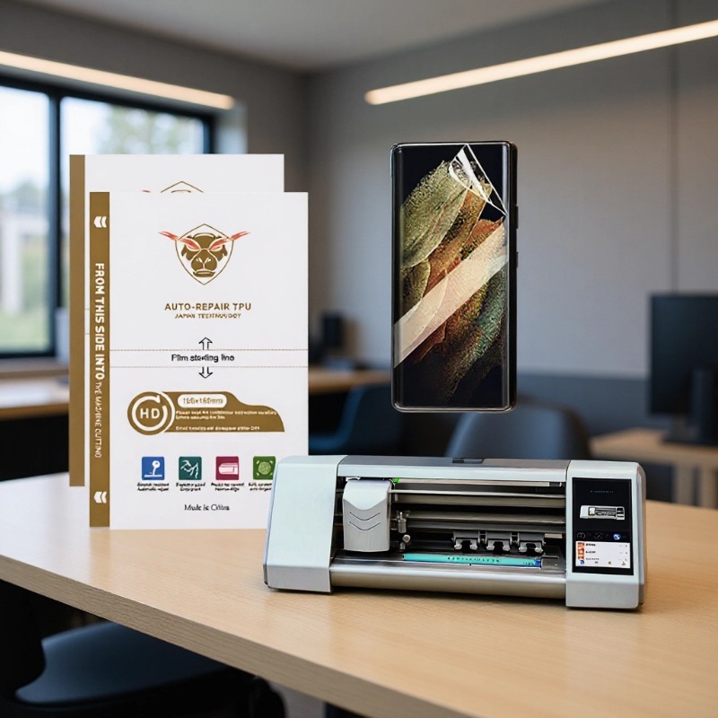 Special Cutting Film for Film Cutting Machine, High-Definition Frosted Second-Fix Privacy Film, Hydrogel Film, Cuttable Mobile Phone Curved Screen Film, Soft Film