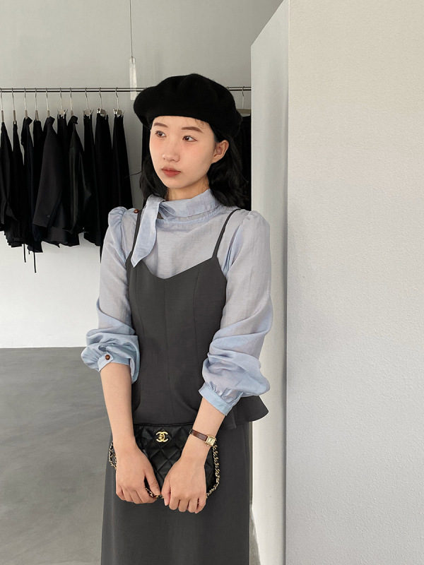 江左 韩系高级感穿搭洋气2025设计感小众显瘦秋季套装女装6336|undefined