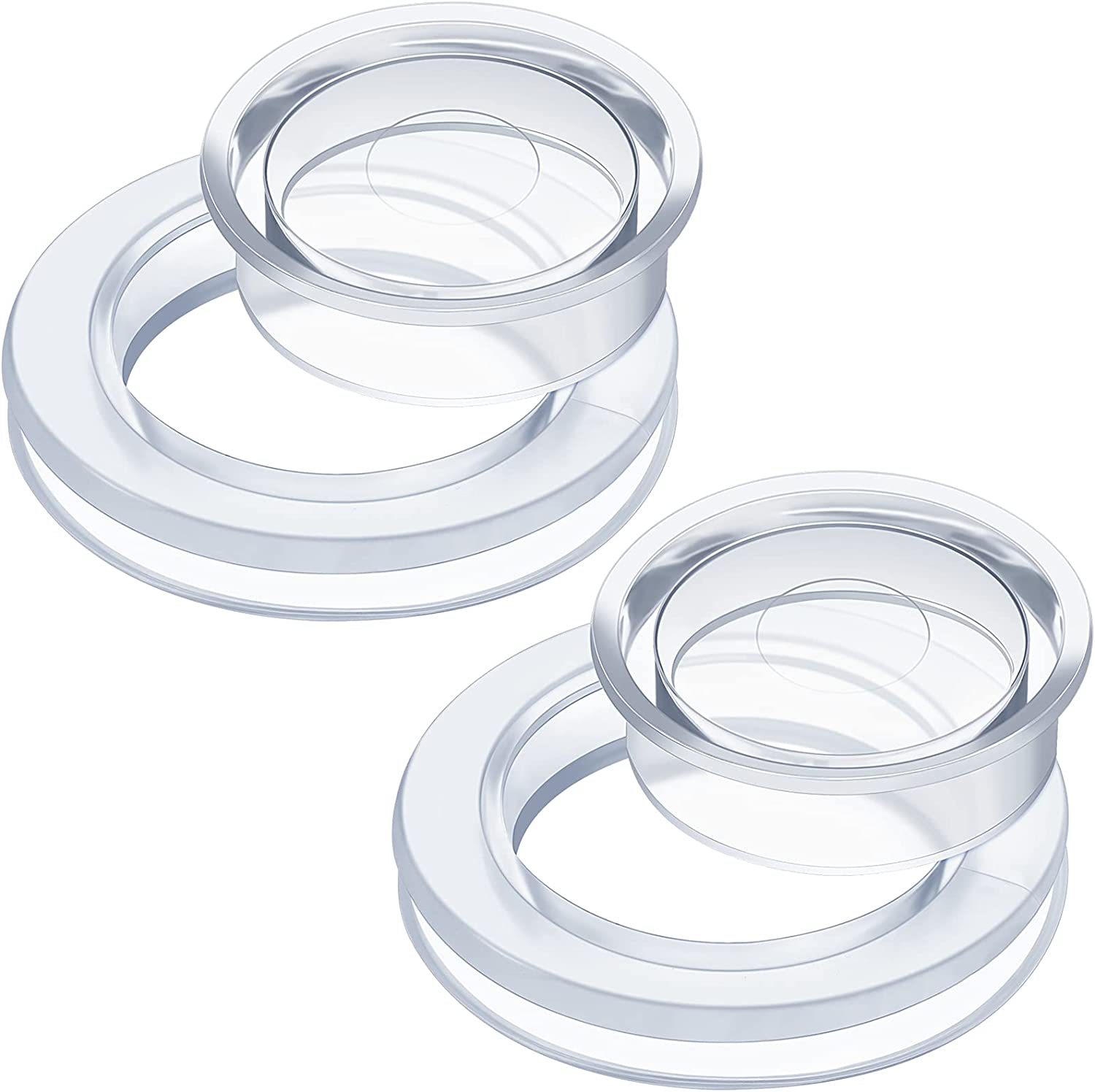 Umbrella Hole Ring Silicone Transparent Umbrella Cover Outdoor Garden Table Hole Cover