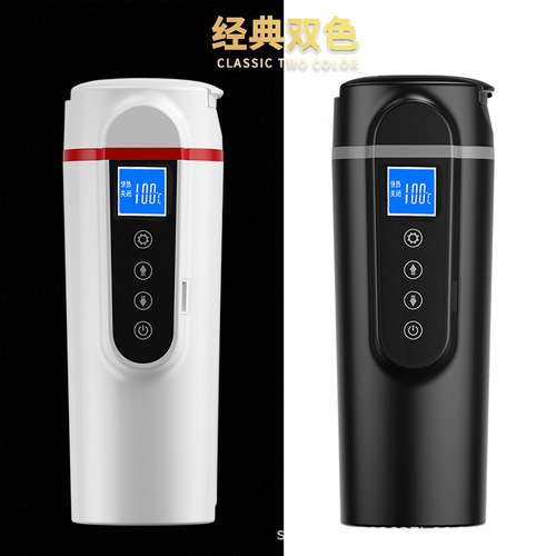 Car Cup Heater Insulation Electric Car Heater Water Kettle 12V24V Truck Universal Hot Water Tool 