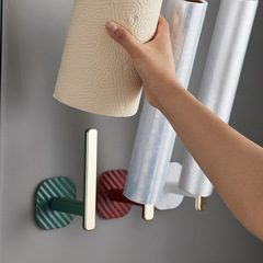 Home Kitchen Multi-functional Long Hook Adhesive Hook No Drilling Strong Suction Vacuum No-Trace Sticky Wall Mount Storage Elegant