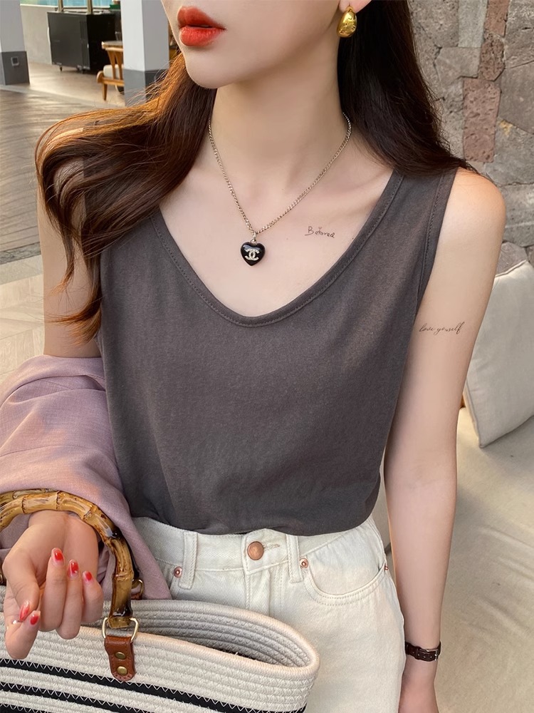 다크 그레이 ~ 넓은 어깨 끈