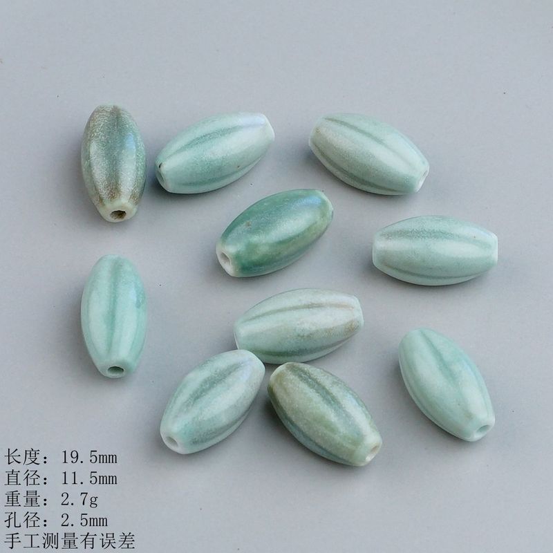 景德镇民族风异形陶瓷珠花釉陶瓷手链复古多款彩陶手链百搭配饰|undefined