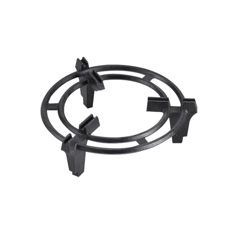 Transfronterizos de alta calidad hierro fundido estante de cilindros de gas al aire libre estante de cilindros de acero de moldeo por pulverización superficie estante de hierro fundido estufas