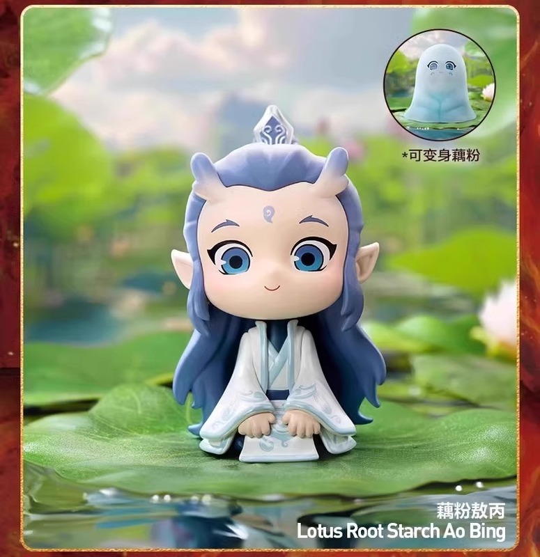 ネザ 2 魔児海の混乱天然絆シリーズ人形フィギュア装飾品降誕周辺おもちゃ Ao Bing ブラインドボックス|undefined