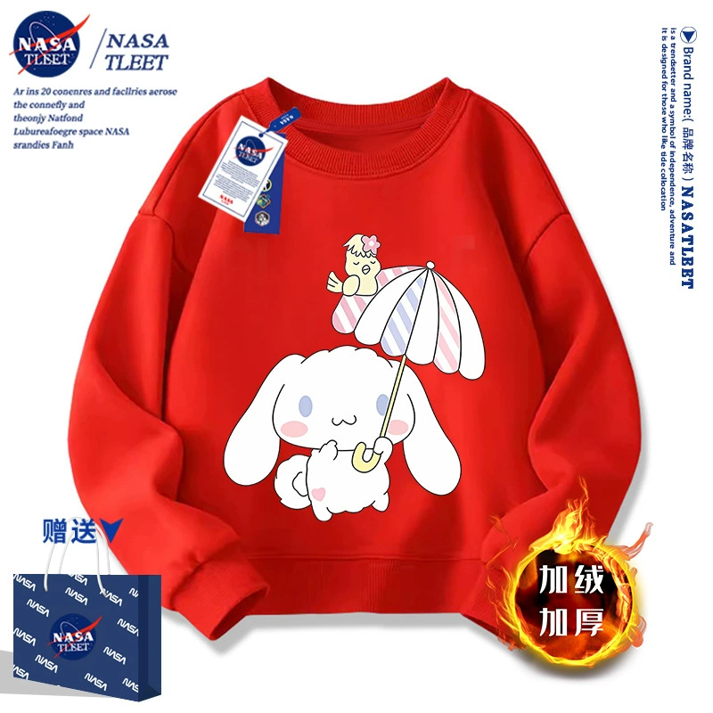 Autumn cartoon cute sweatshirt, oversize