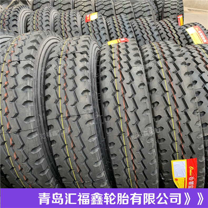 现货批发全钢丝卡货车大车轮胎 900R20老三线花纹 中短途运输成套