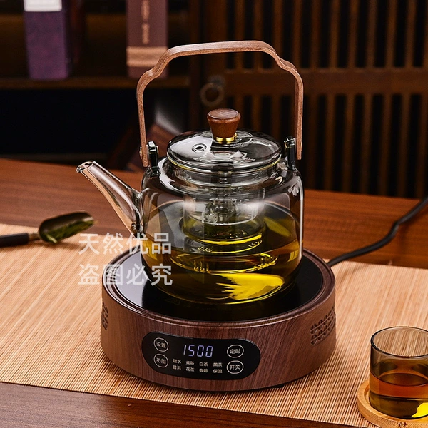 Rice kitchen stove + smoke gray Zen pot (1200ml)