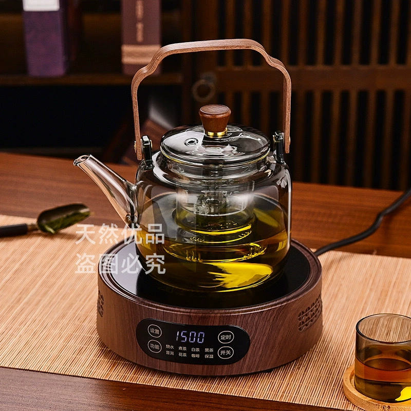 Michu 1500W электрическая керамическая плита с вентилятором, чайник-тип, бытовой оздоровительный чайник для на пару и подъёма, декоративный набор кастрюль