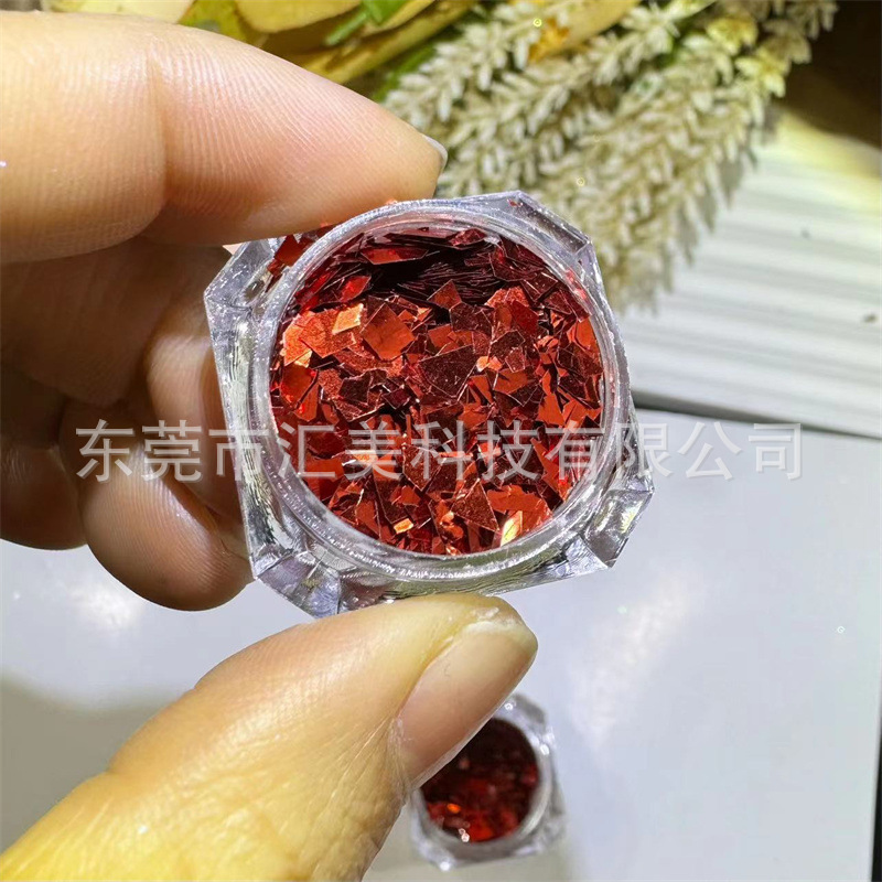 레드 맨션의 꿈 스팽글-레드 (3ML 다이아몬드 병)