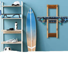 木质活力板置物架滑板架陈列承重摆放展示架雪板收纳架